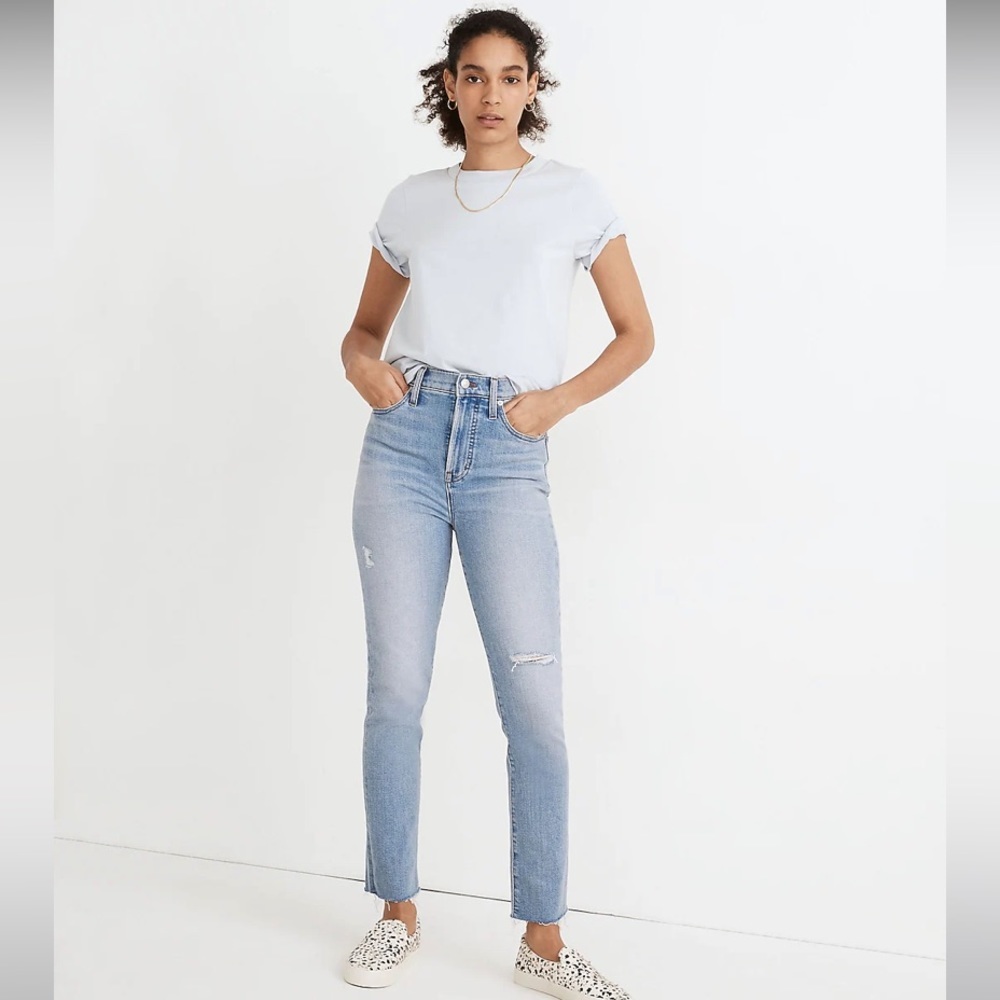 Madewell Perfect Vintage Jeans Coffey Wash - Lived in Edition